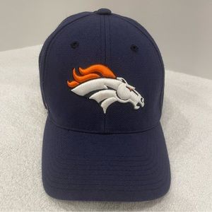 Adult NFL Denver Broncos Team Apparel Hat. Velcro Back.